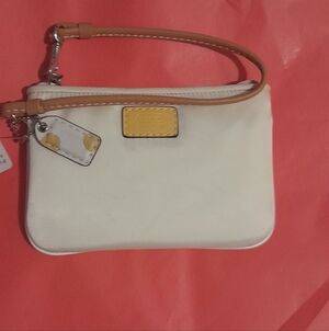 Coach Satin  Wristlet NWT
